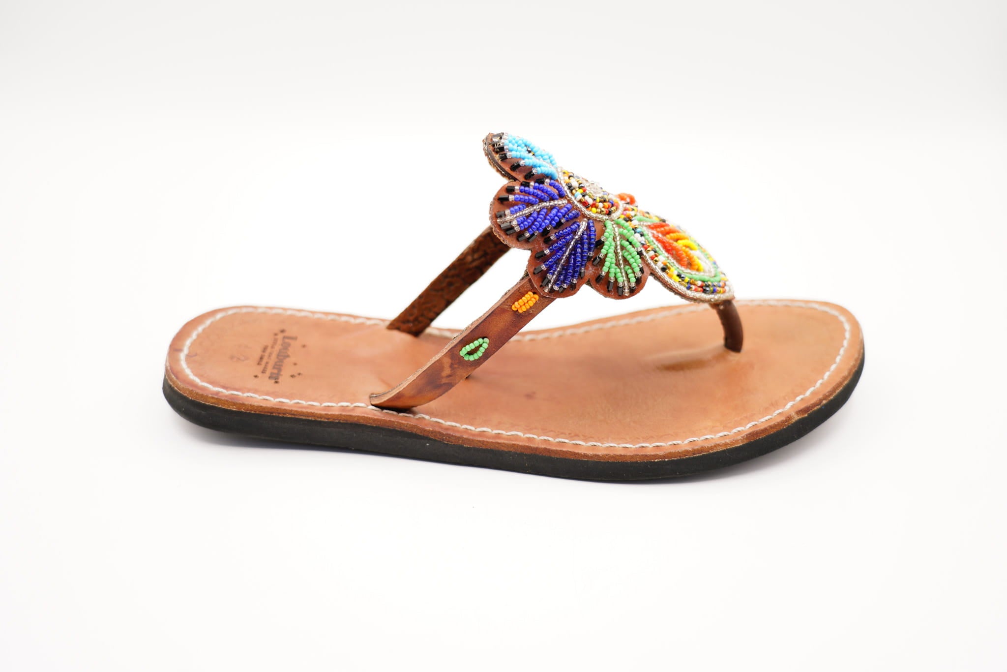 The Easy Breezy Leather Sandal Side