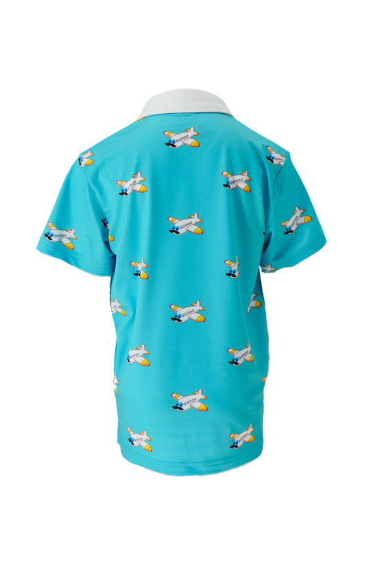 Kids Stache Polo