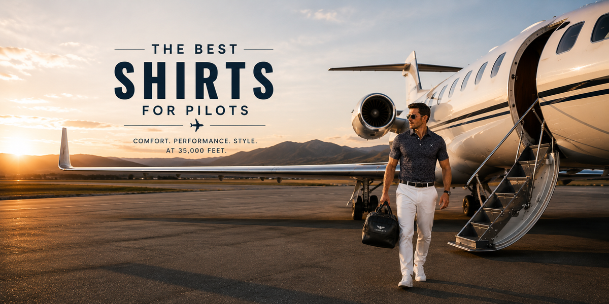 Best Shirts for Pilots | Comfortable Performance Polos