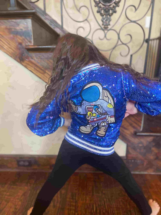 Astronaut Sequin Sweatshirt