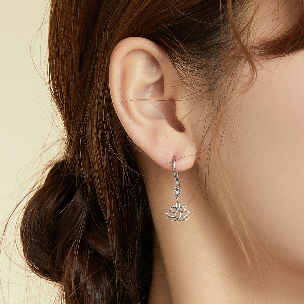 Lotus Earrings