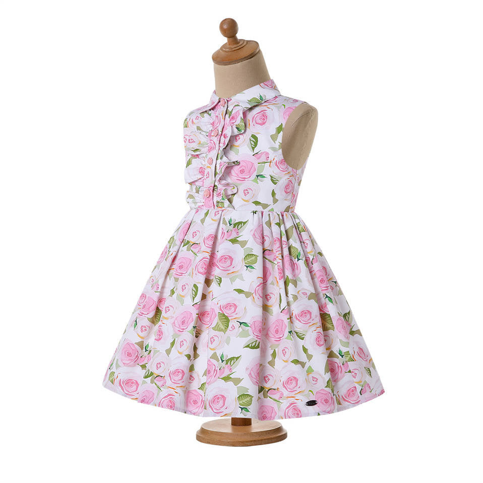 rose floral dress