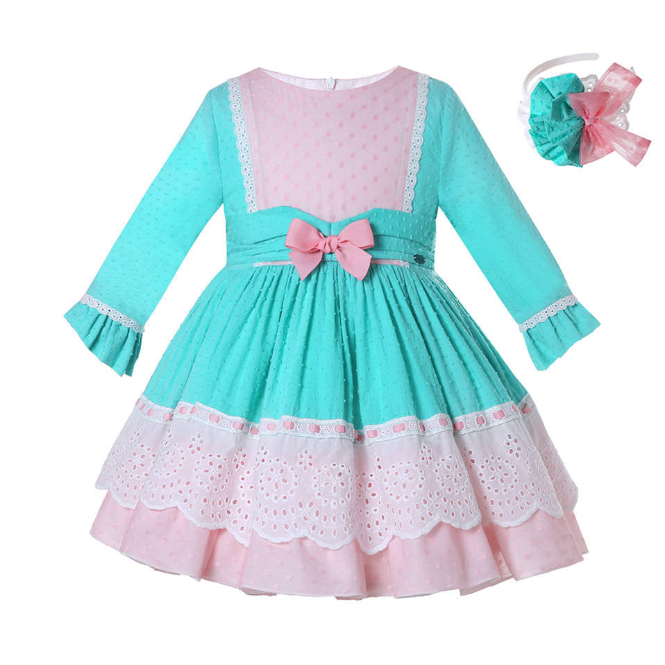 Kids Teal Tranquility Dress