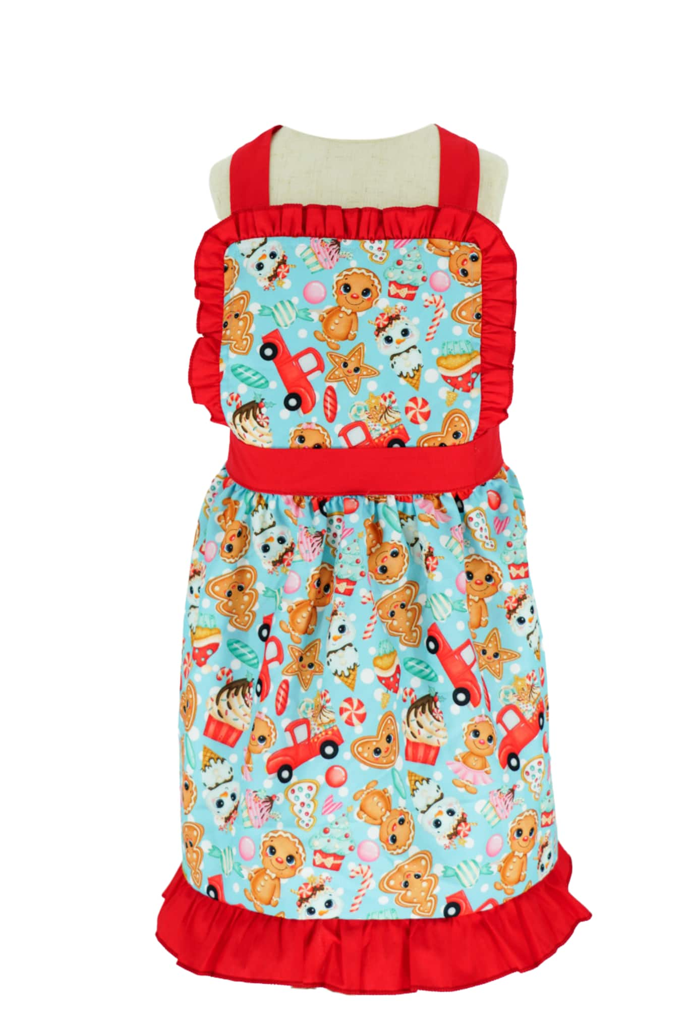 kids christmas apron