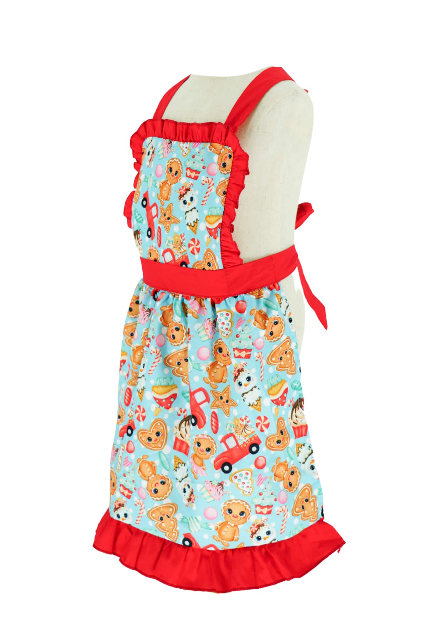 children's christmas apron